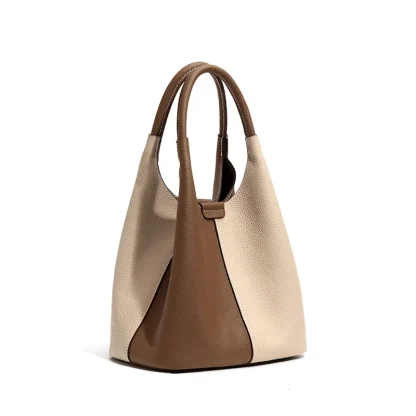 Color Block Bucket Bag - Image 2