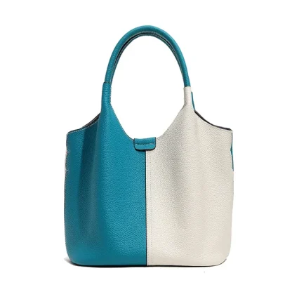 Color Block Bucket Bag - Image 5