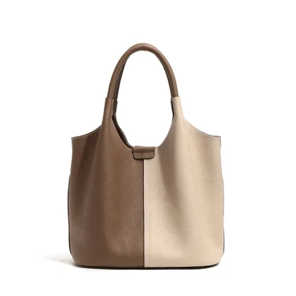 Color Block Bucket Bag - Image 6