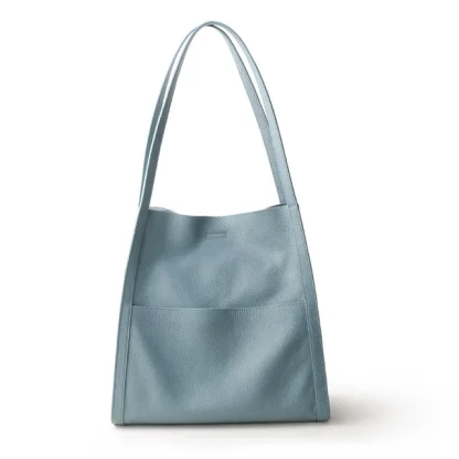 Solid Classic Bucket Bag - Image 5