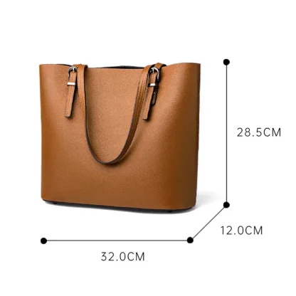 Generous Tote Bucket Bag - Image 7