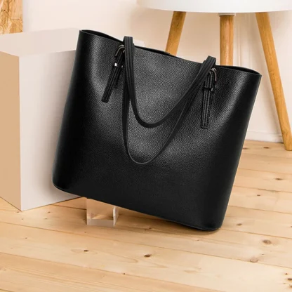 Generous Tote Bucket Bag - Image 3