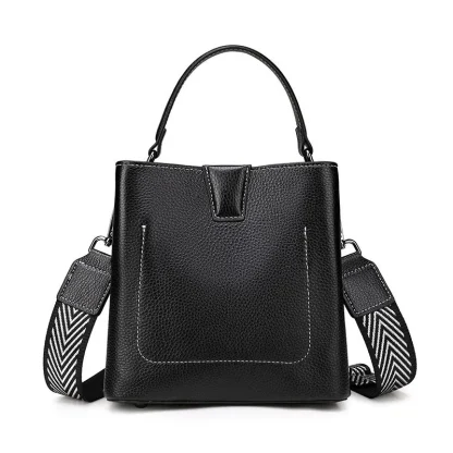 Elegant Spacious Bucket Bag - Image 3