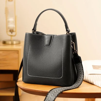 Elegant Spacious Bucket Bag