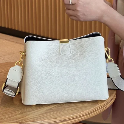 Trendy Messenger Bucket Bag - Image 3
