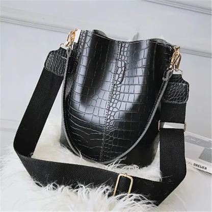 Stylish Elegance Bucket Bag - Image 2