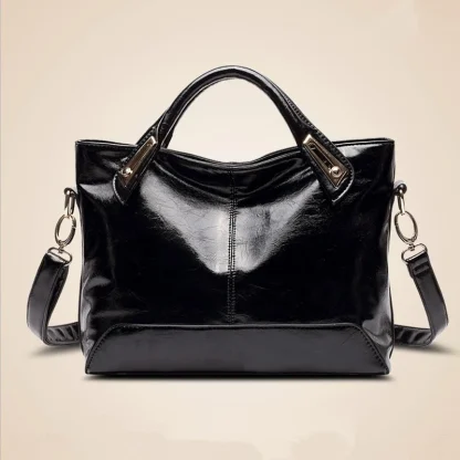 Sleek Elegant Bucket Bag - Image 5