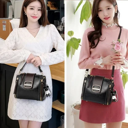 Spacious Trendy Bucket Bag - Image 2