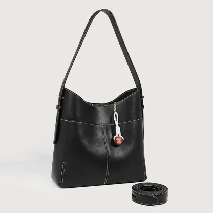 Elegant Pendant Bucket Bag - Image 2