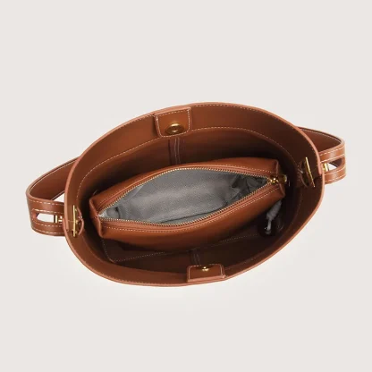 Elegant Pendant Bucket Bag - Image 5