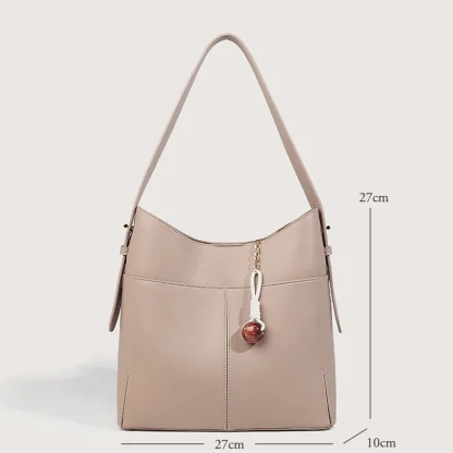 Elegant Pendant Bucket Bag - Image 7