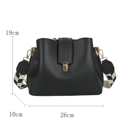 Wide Strap Bucket Bag - Image 7