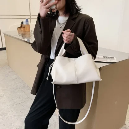 Classic Solid Bucket Bag - Image 2