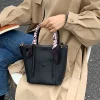 Elegant Scarf Bucket Bag - Image 4