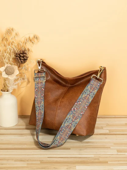 Vintage Style Bucket Bag - Image 2