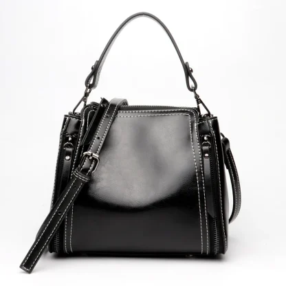Sleek Glamour Bucket Bag - Image 4