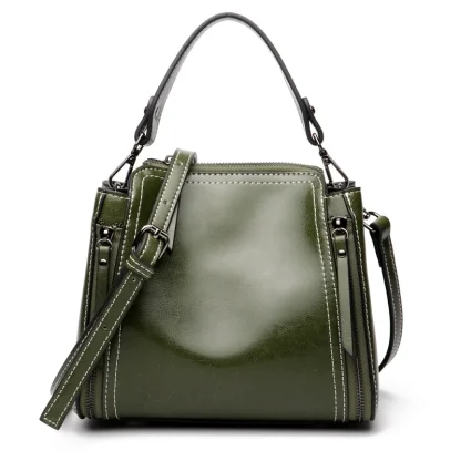 Sleek Glamour Bucket Bag