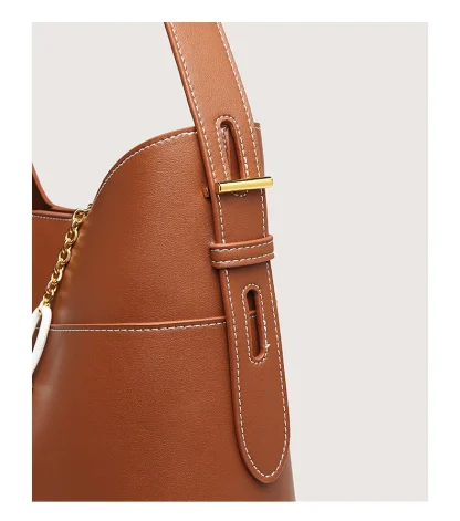 Elegant Pendant Bucket Bag - Image 6