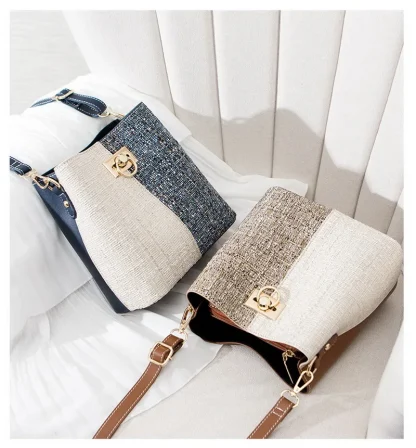 Trendy Elegance Bucket Bag - Image 5
