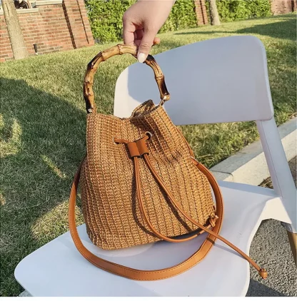 Summer Chic Bucket Bag