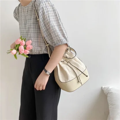 Classic Drawstring Bucket Bag