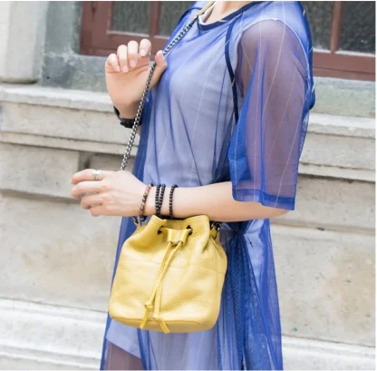 Soft Glamour Bucket Bag - Image 6
