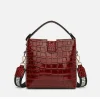Crossbody Elegance Bucket Bag