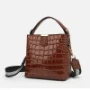 Crossbody Elegance Bucket Bag - Image 5