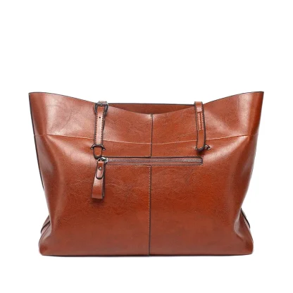 Spacious Tote Bucket Bag - Image 5