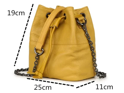 Soft Glamour Bucket Bag - Image 7