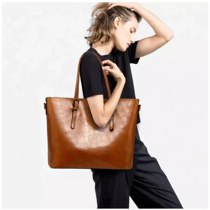 Elegant Tote Bucket Bag - Image 4