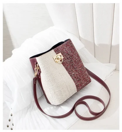 Trendy Elegance Bucket Bag - Image 2