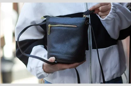 Luxury Chic Bucket Bag - Image 6