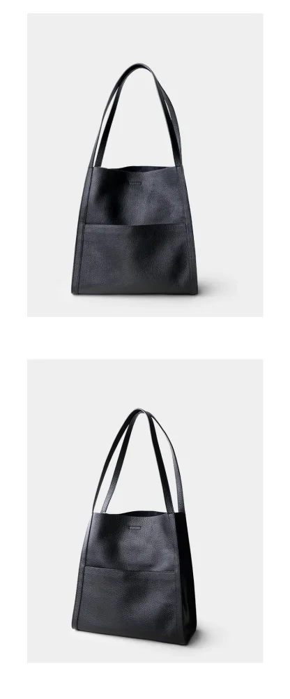 Solid Classic Bucket Bag - Image 6