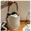 Drawstring Crossbody Bucket Bag - Image 7
