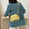 Solid Square Bucket Bag - Image 3
