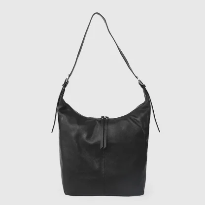 Spacious Elegance Bucket Bag - Image 2