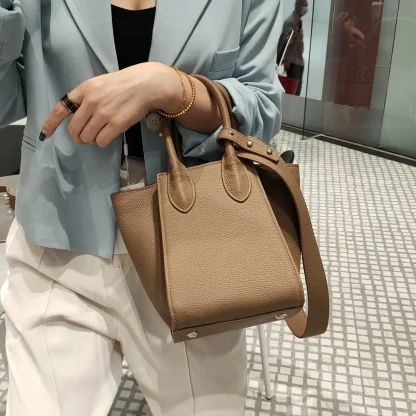 Solid Chic Bucket Bag