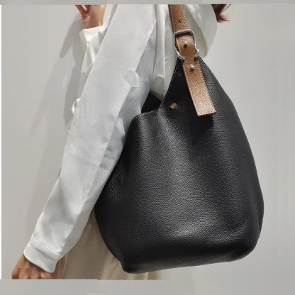 Modern Minimal Bucket Bag - Image 2