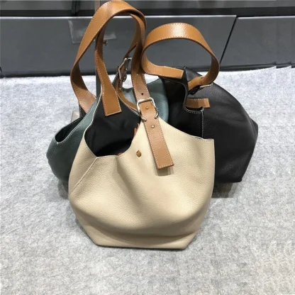 Modern Minimal Bucket Bag - Image 4