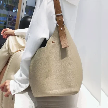 Modern Minimal Bucket Bag