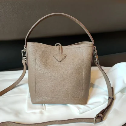 Elegant Compact Bucket Bag - Image 5