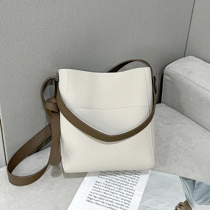 Adjustable Tote Bucket Bag - Image 5
