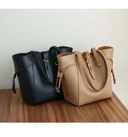 Large Tote Bucket Bag - Image 5