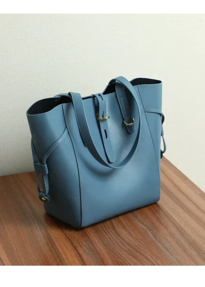 Large Tote Bucket Bag - Image 7