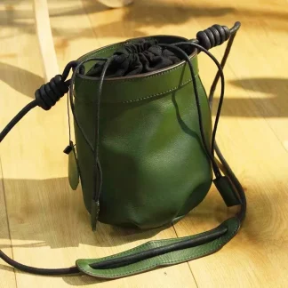Green Bucket Bags