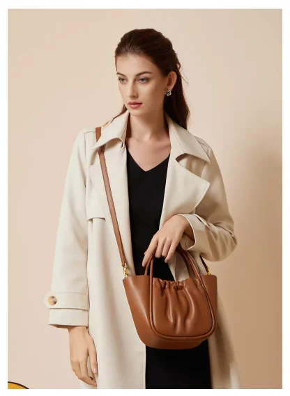 Classic Versatile Bucket Bag - Image 6