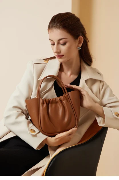 Classic Versatile Bucket Bag - Image 4