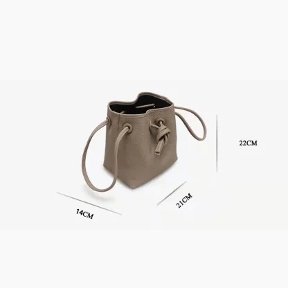 Stylish Drawstring Bucket Bag - Image 7