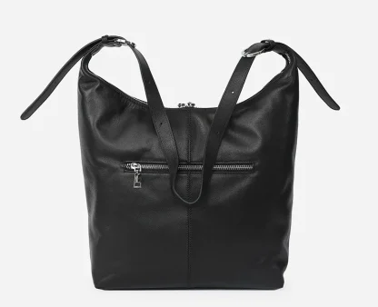 Spacious Elegance Bucket Bag - Image 4